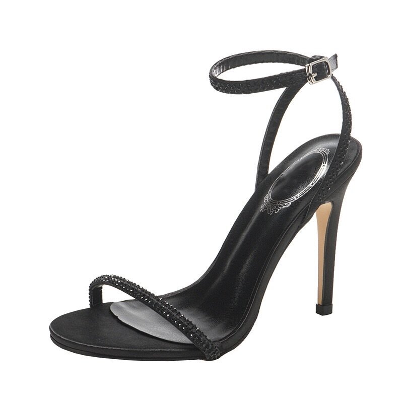 Ankle strap heel