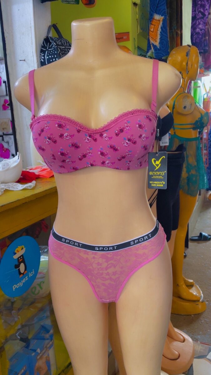 Ensemble lingerie en dentelle chic