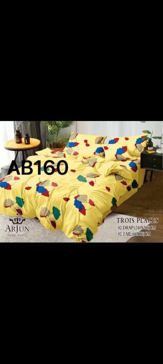 Draps de lit 3 places