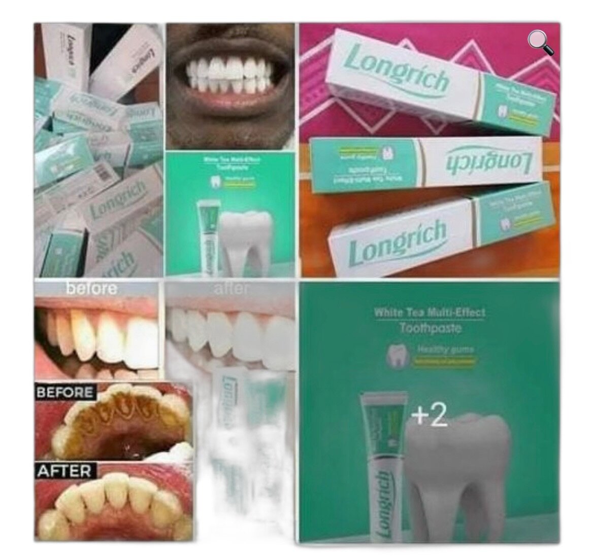 Dentifrice Blanchissant Longrich