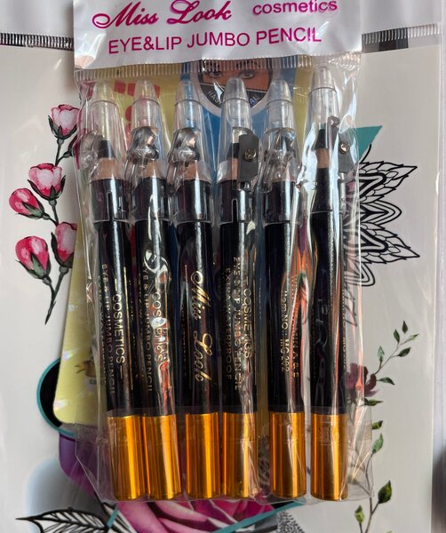 Crayons Jumbo Miss Look 6pcs