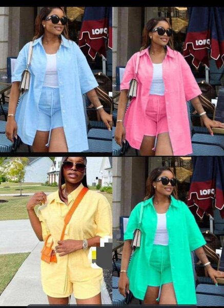 Ensemble décontracté coloré