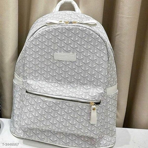 Sac à dos élégant motifs géométriques