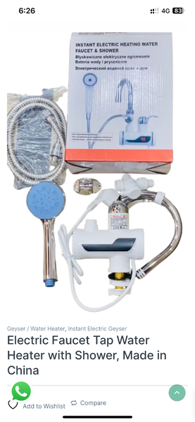 Faucet hot water tap Electric Faucet Tap Water Heater