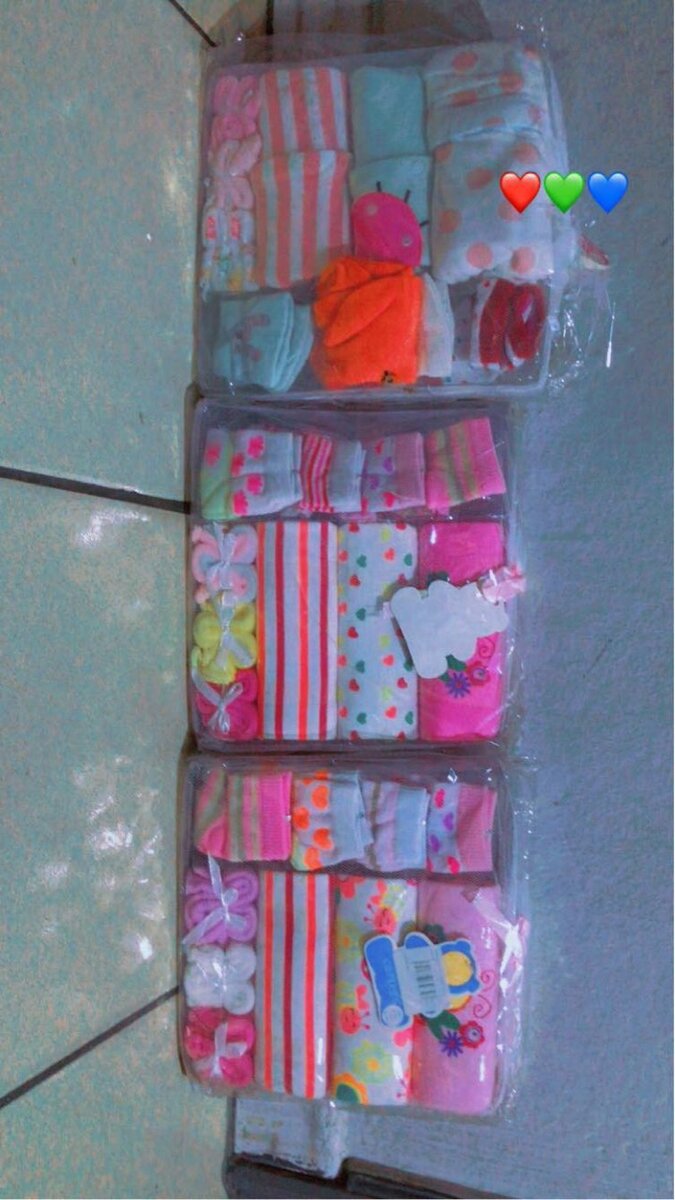 Chaussettes Bébé Colorées