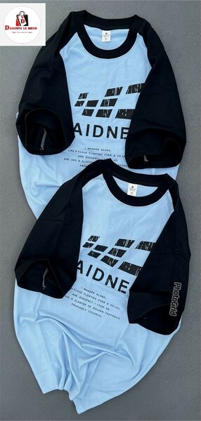 T-shirts baseball manches contrastées