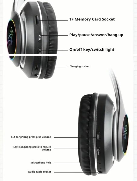 Casque Pro Dynamic HD Audio