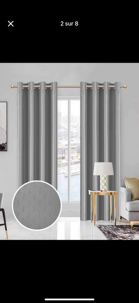 Rideaux occultants élégants