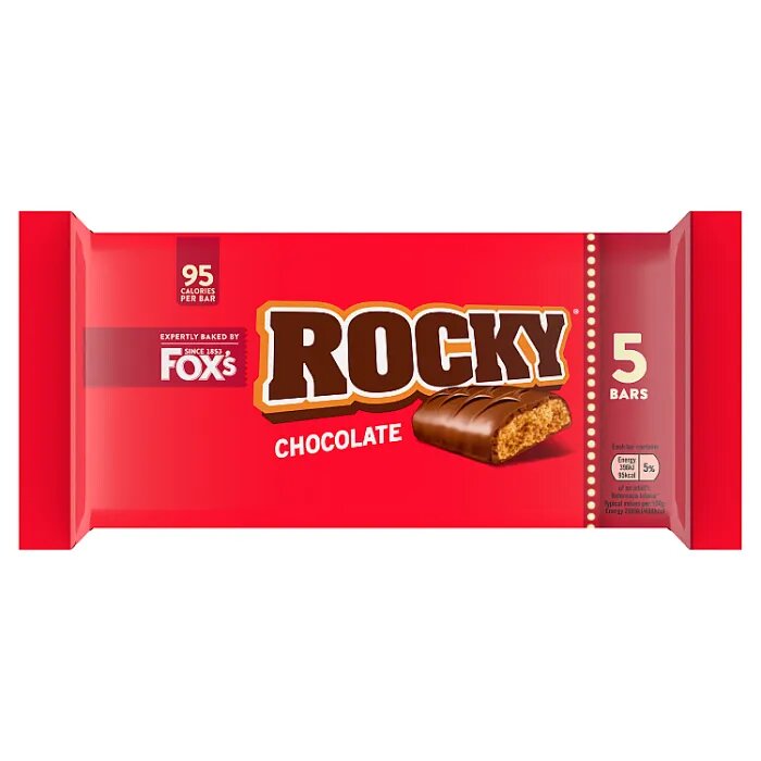 Foxs Rocky Chocolate - 5 Pack