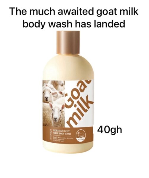 Goat milk body wash