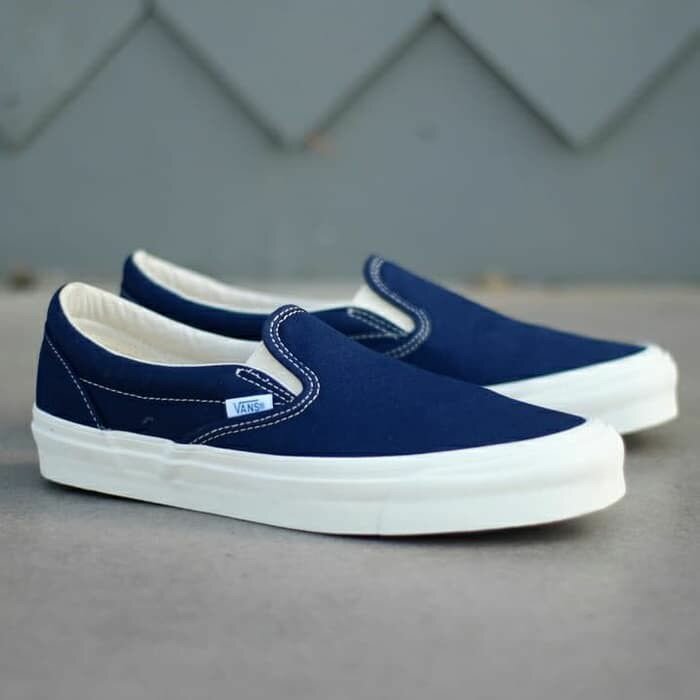 Chaussures Vans bleues unisexes