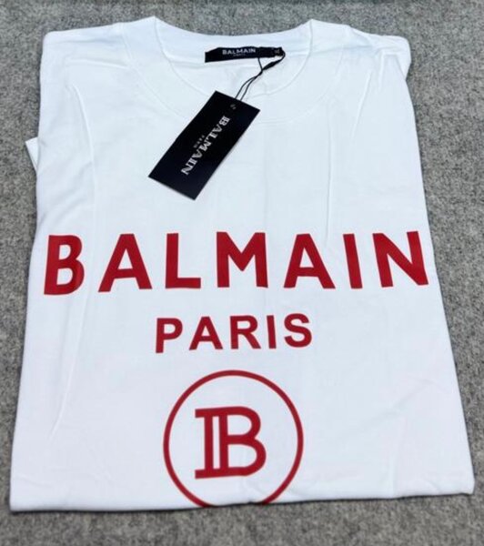 T-shirt Balmain Paris Blanc