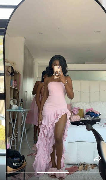 Miroir mural arrondi noir