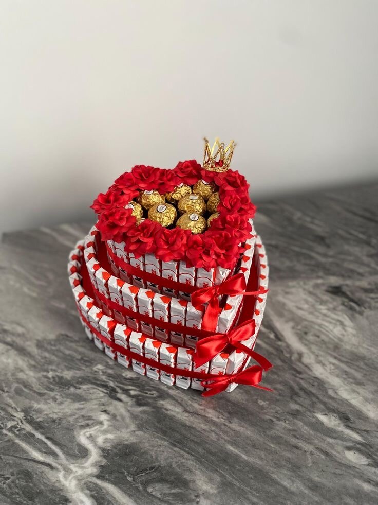 Gâteau de chocolat décoratif