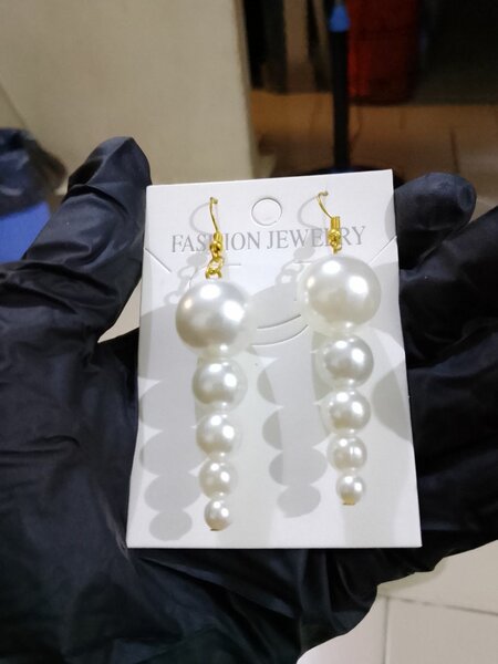 Boucles d'oreilles perles élégantes