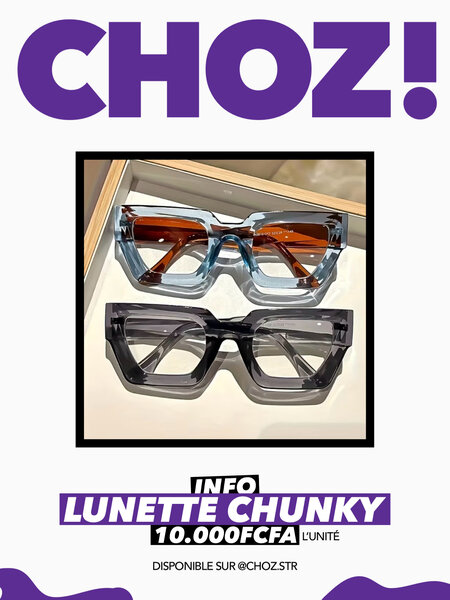Lunettes de soleil CHUNKY CHOZ