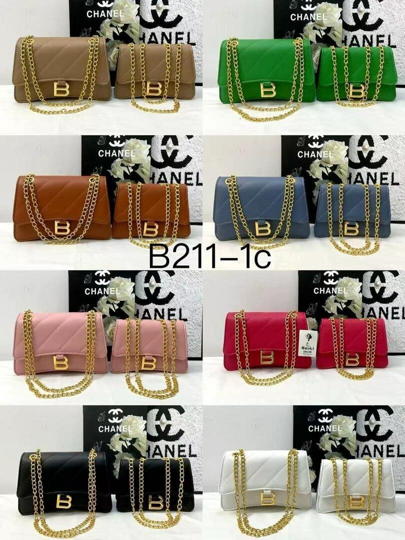 Chanel hand bag 2 in One