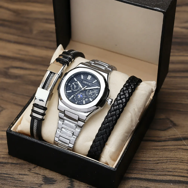 Montre homme en acier inoxydable
