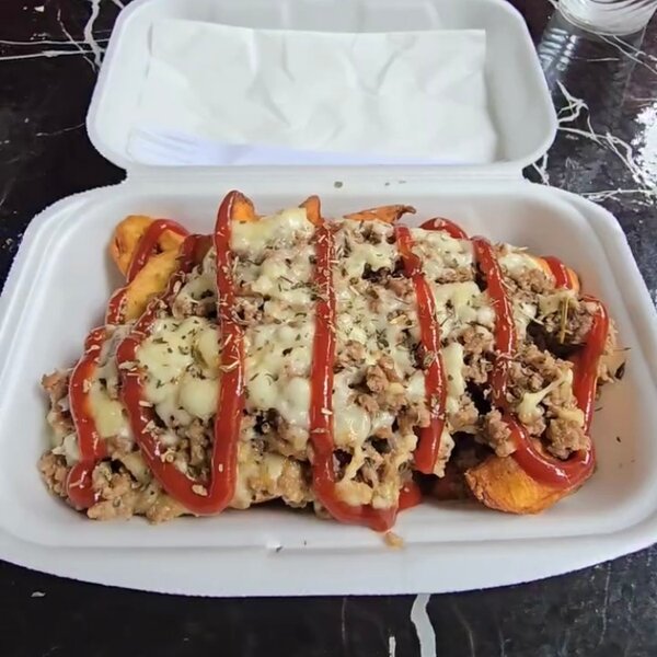 Big Cheesy Meat Aloco