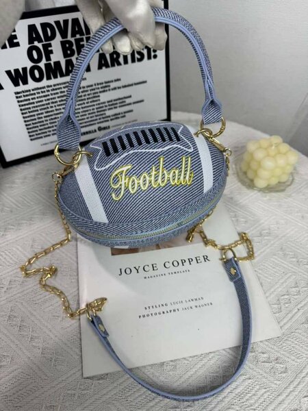 Sac à main ballon de football