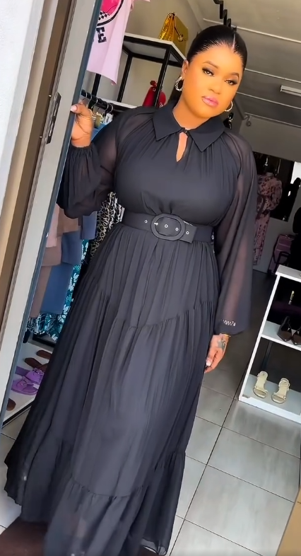 Women's Long Black Dress