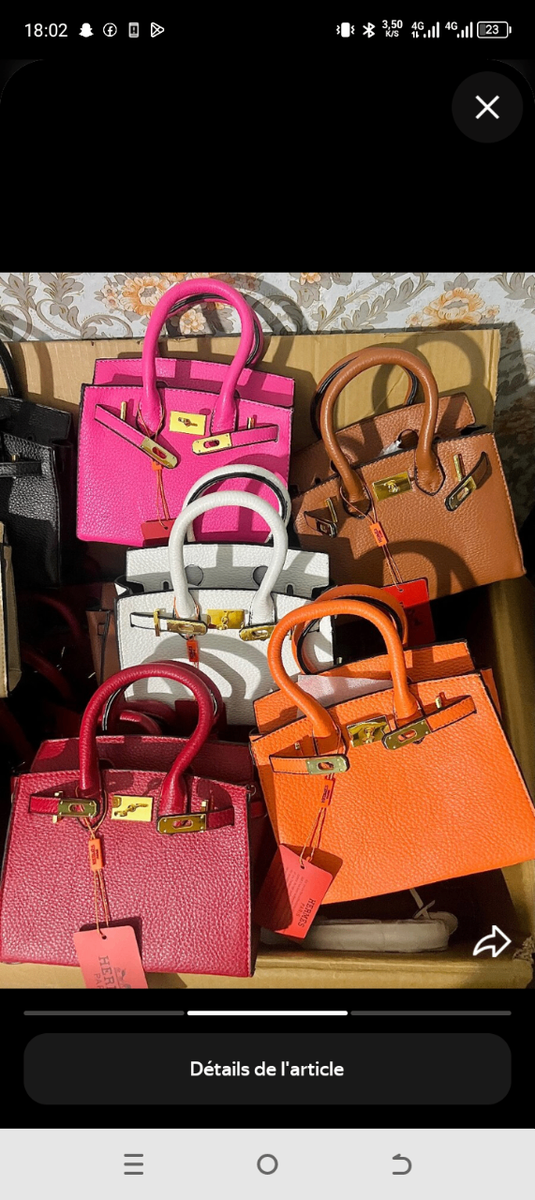 Sac à main en cuir élégante