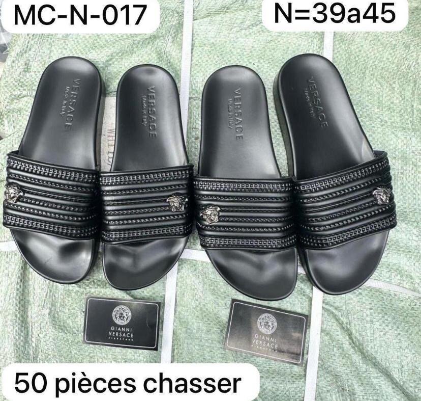 Claquettes élégantes homme