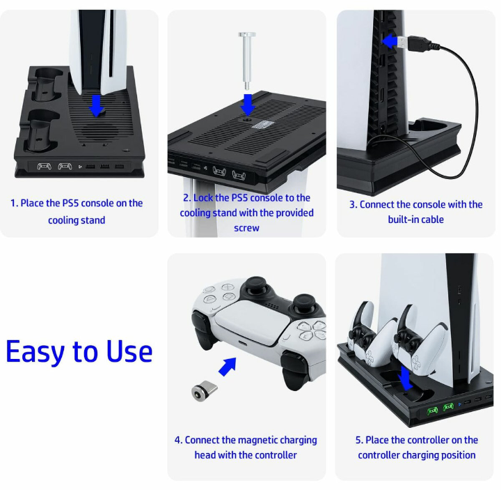 Station de Charge PS5