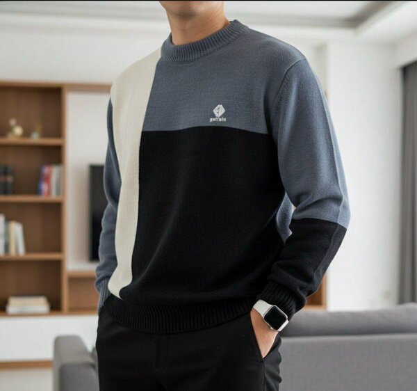 Pull homme en tricot