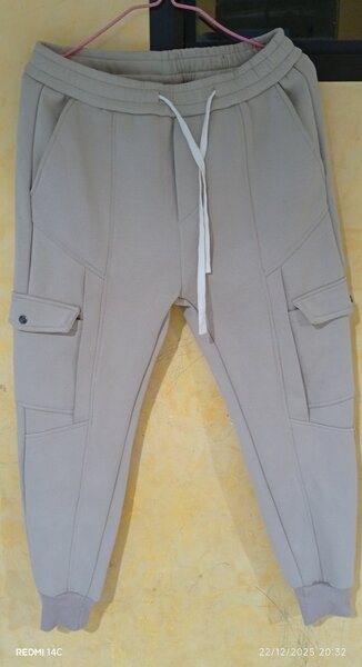 Pantalons cargo jogging gris