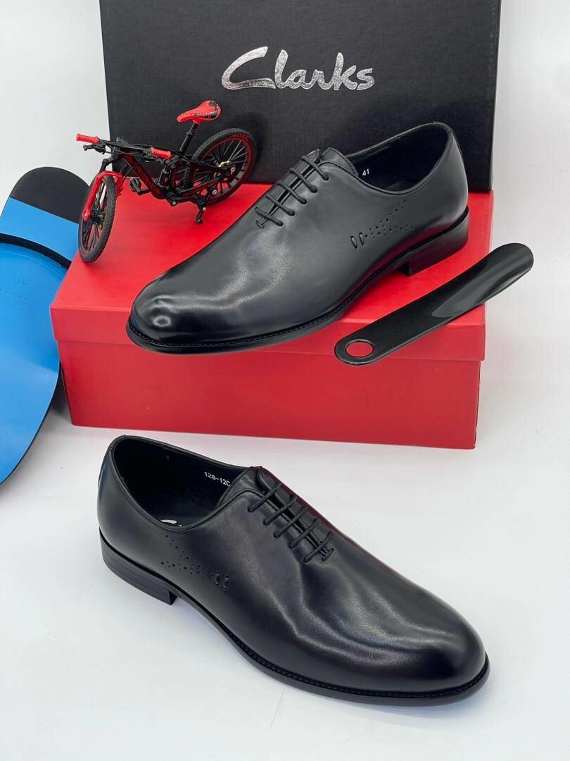 Solid leather formal shoes