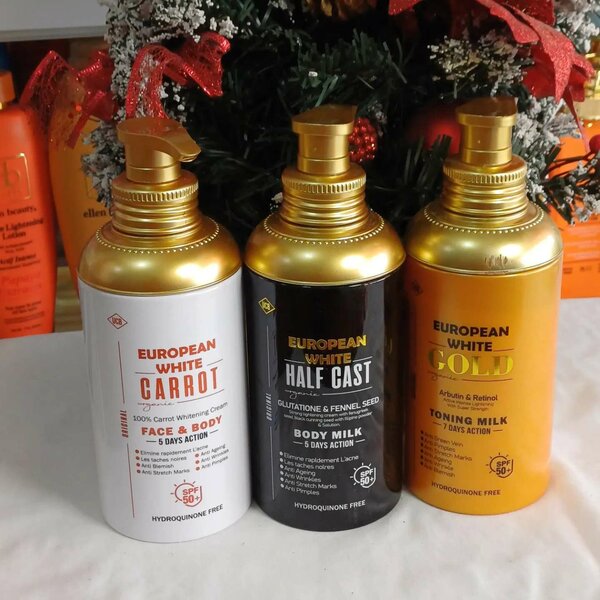 EUROPEAN WHITE HALF-CAST BODY MILK