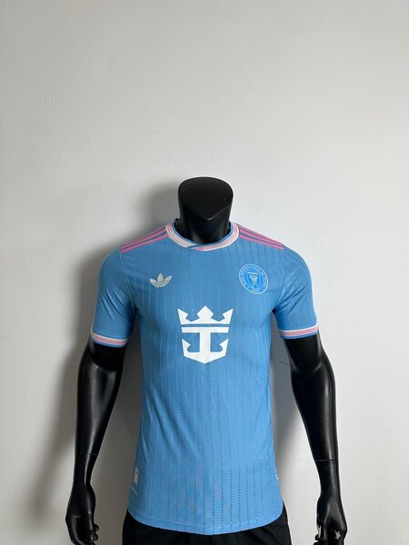 Maillot de football bleu