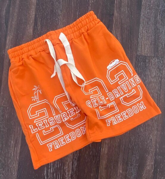 Shorts décontractés orange