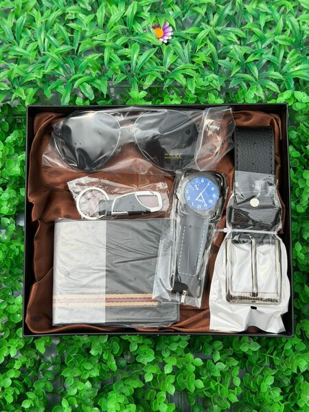 Ensemble Cadeau pour Homme avec Montre et Accessoires