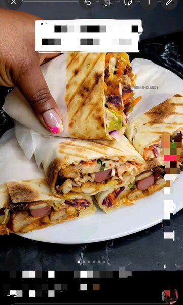 Délicieux Wrap Grillé