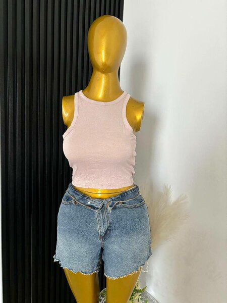 Débardeur rose femme