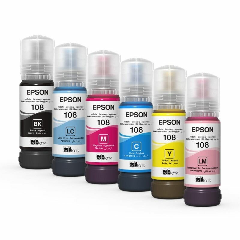 Epson 108 Encres pour EcoTank