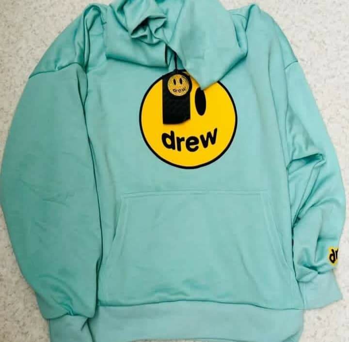 Sweat à capuche Drew jaune