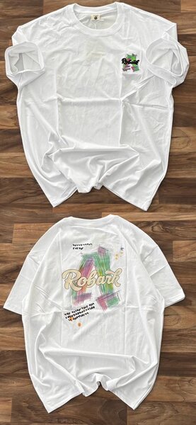 T-shirt décontracté imprimé