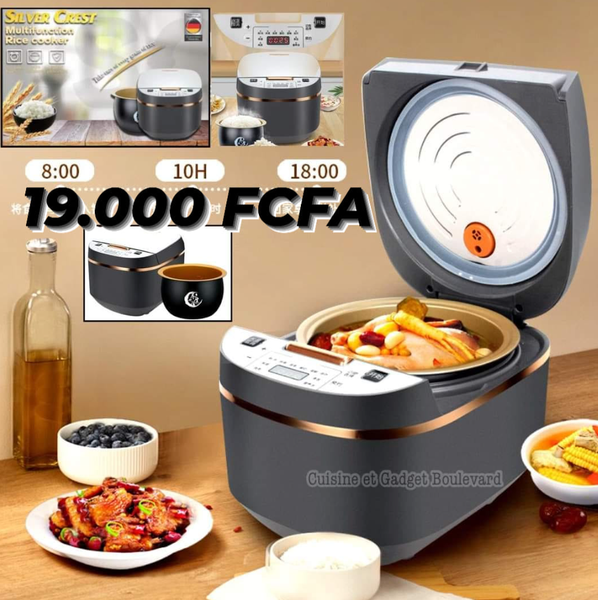 RICE COOKER MULTIFONCTION DIGITALE SilverCrest TK-208