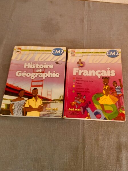 Manuels scolaires CM2 Côte d'Ivoire