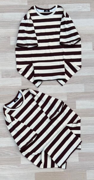 T-shirt rayé en coton