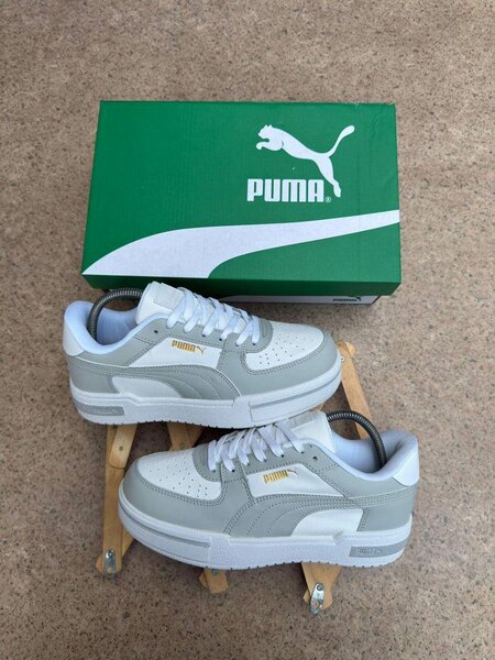 Baskets Puma Blanches et Grises