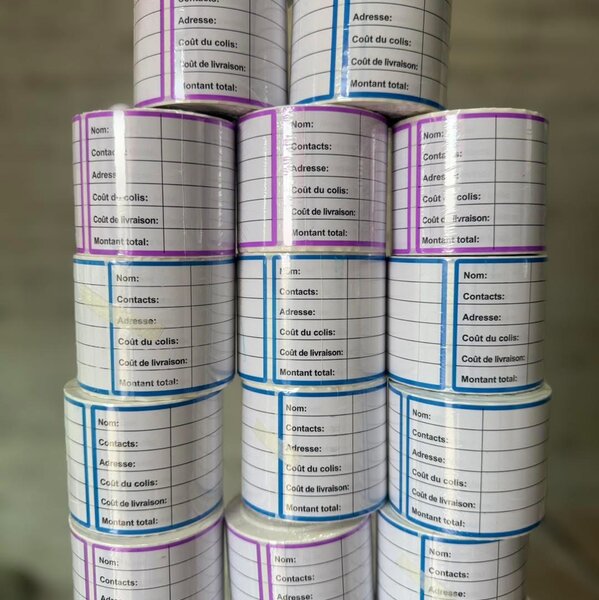 Étiquettes Colis Autocollantes