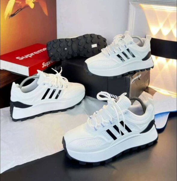 Baskets blanches Adidas