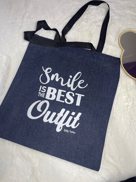 Jean tote bag
