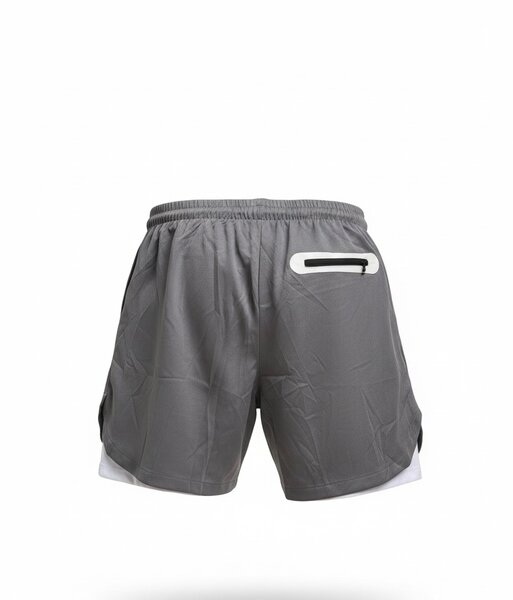 Shorts de sport gris homme