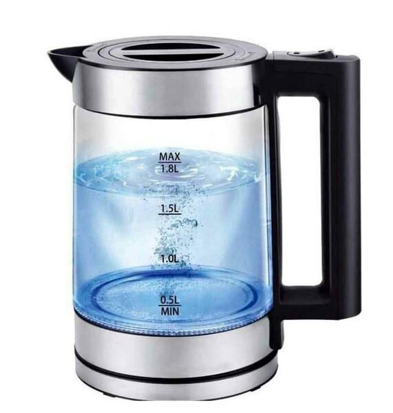 Bouilloire électrique en verre 1.8L