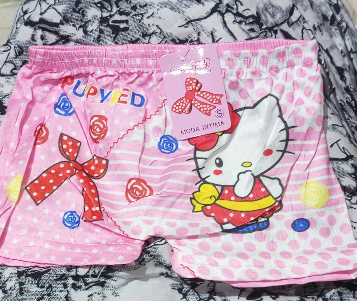 Culottes enfant motifs Hello Kitty